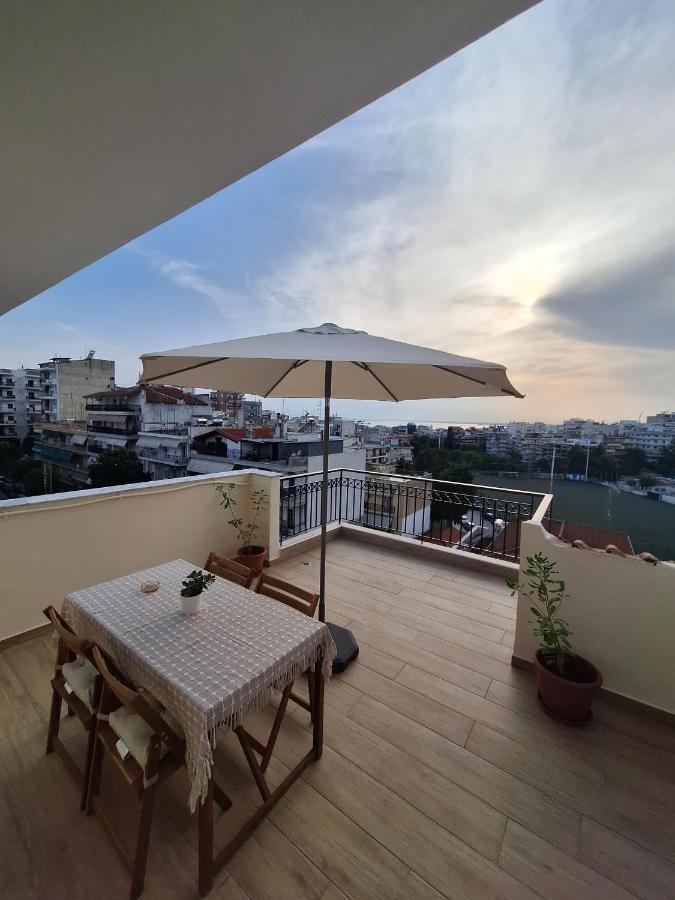 Sunset Rooftop Apartment Thessaloniki Exterior foto