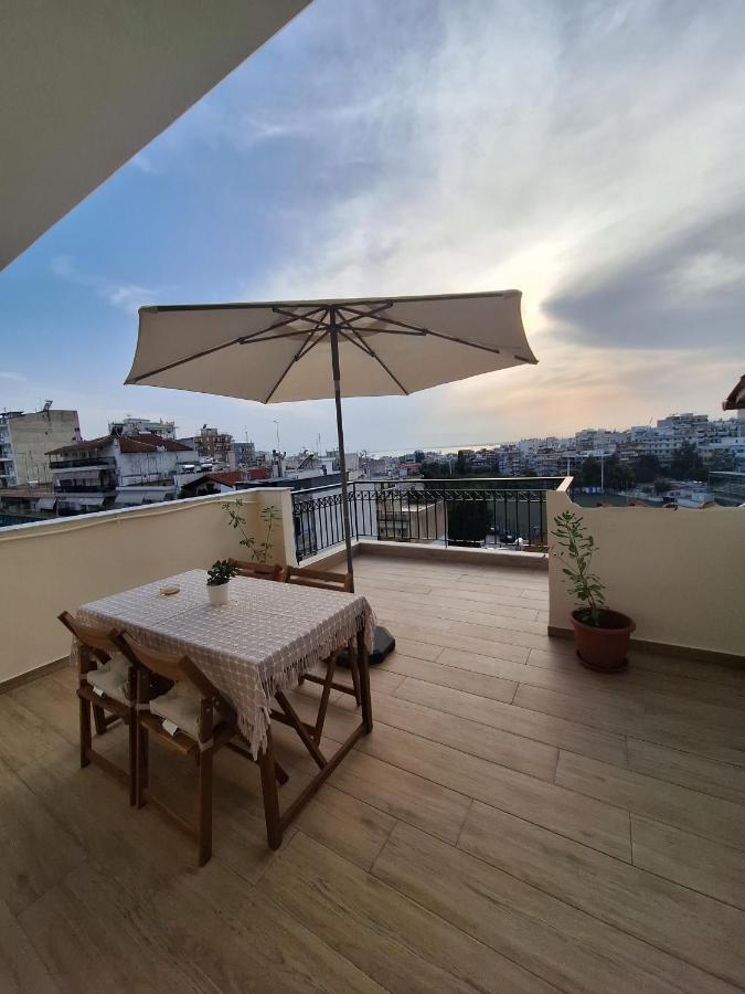 Sunset Rooftop Apartment Thessaloniki Exterior foto