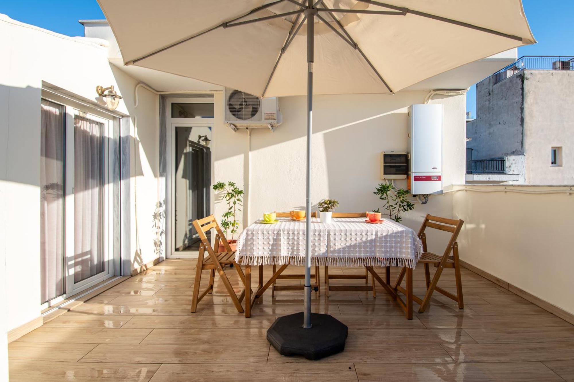 Sunset Rooftop Apartment Thessaloniki Exterior foto
